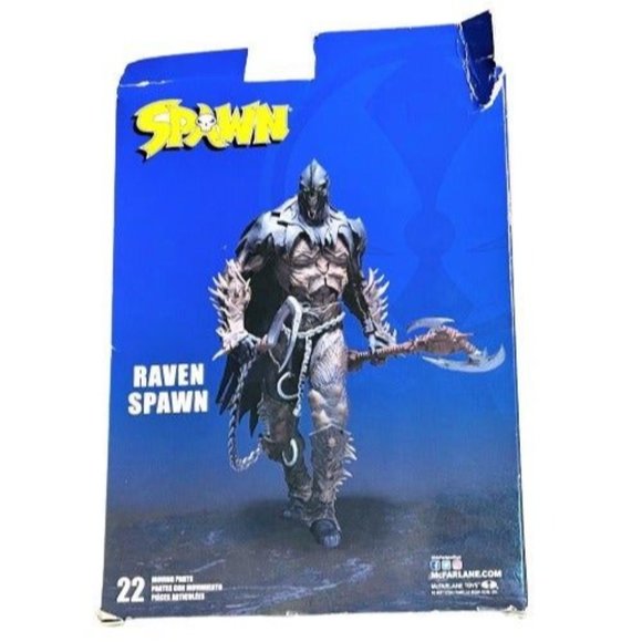 McFarlane Toys Spawn 7" Raven Spawn Action Figure 22 Moving Parts-NIB - Picture 2 of 4